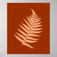 Fall Autumn Fern Leaves
