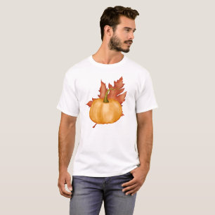 Fall Autumn Foliage Pumpkin Men’s T-Shirt