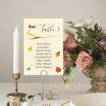 Fall Autumn Forest Rustic Wedding Table Number<br><div class="desc">Introducing our Fall Autumn Forest Rustic Wedding Table Number, the perfect addition to your enchanting woodland-themed wedding. Embrace the beauty of the changing seasons with this charming and elegant table number, designed to enhance the rustic ambiance of your reception. The design captures the essence of a picturesque autumn forest, with...</div>