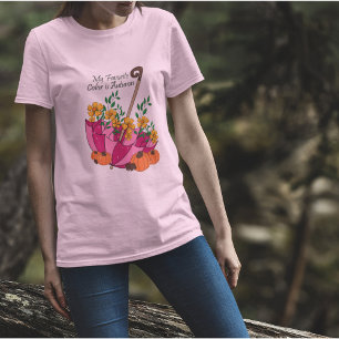 Fall/ Autumn in Umbrella T-Shirt