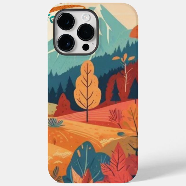 Fall/Autumn/leaves/colourful Case-Mate iPhone Case (Back)