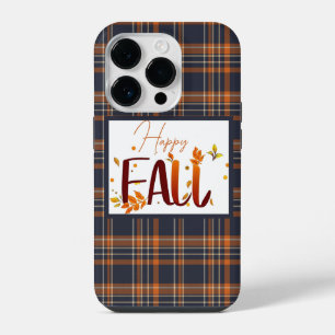Fall/autumn/leaves/plaid iPhone 14 Pro Case