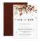 Fall Autumn Leaves Rustic Country Boho Wedding Sav