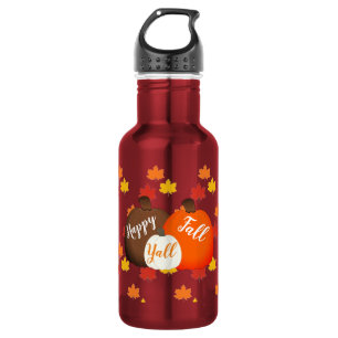 Fall/autumn/pumpkin 532 ml water bottle