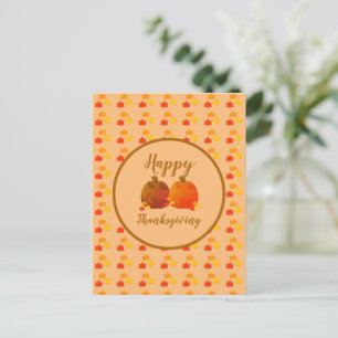 Fall/Autumn/Pumpkin Postcard