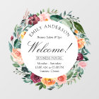 Fall Autumn Rose Flower Floral Wreath Business