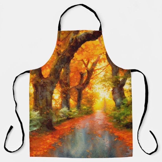 Fall/autumn/tree  apron (Front)
