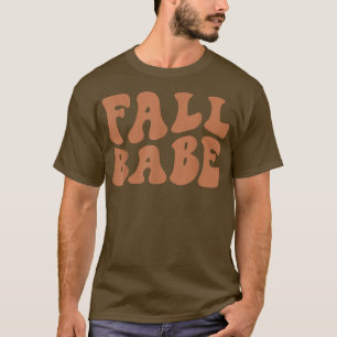 Fall Babe Vintage Autumn Colour Love Fall Season T T-Shirt
