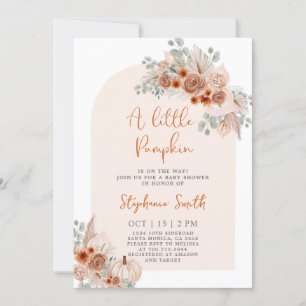 Fall Baby Shower Invitation