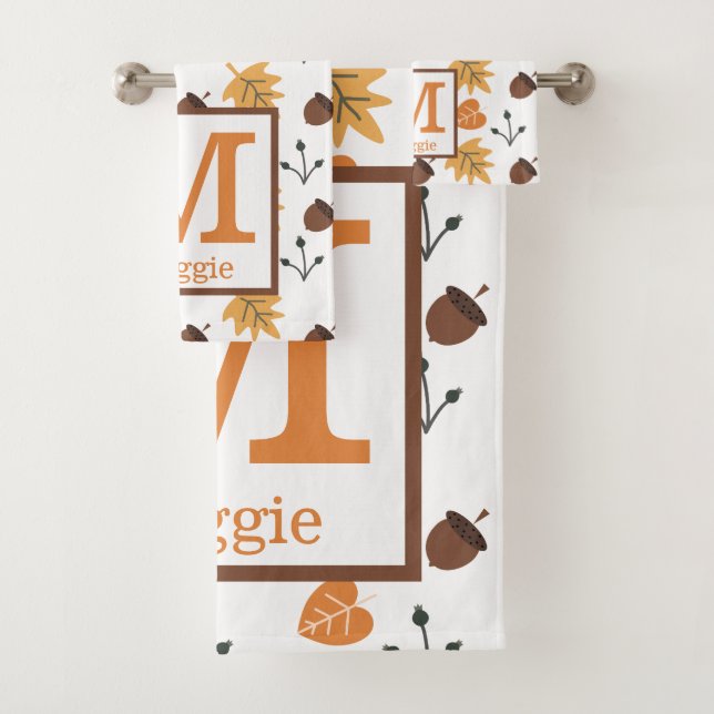 Fall Bath Towel Set (Insitu)