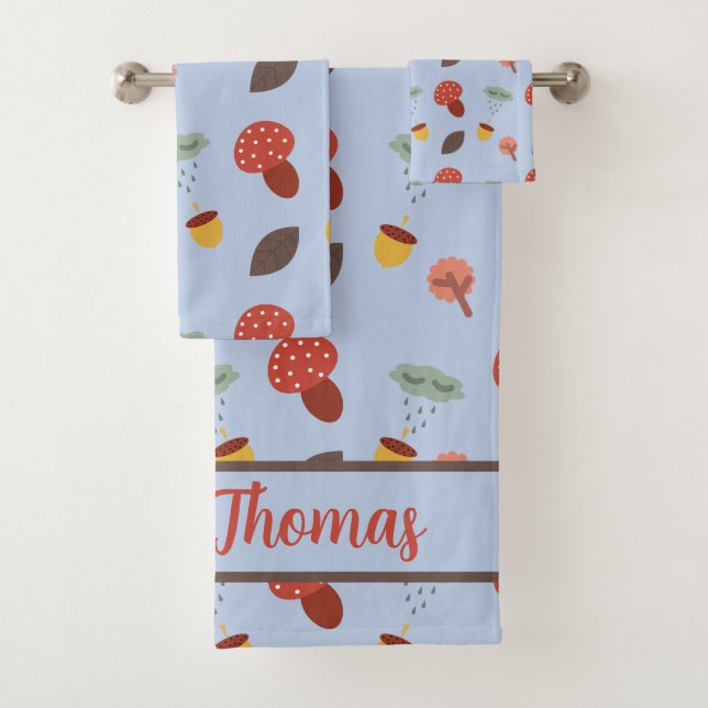 Fall Bath Towel Set (Insitu)