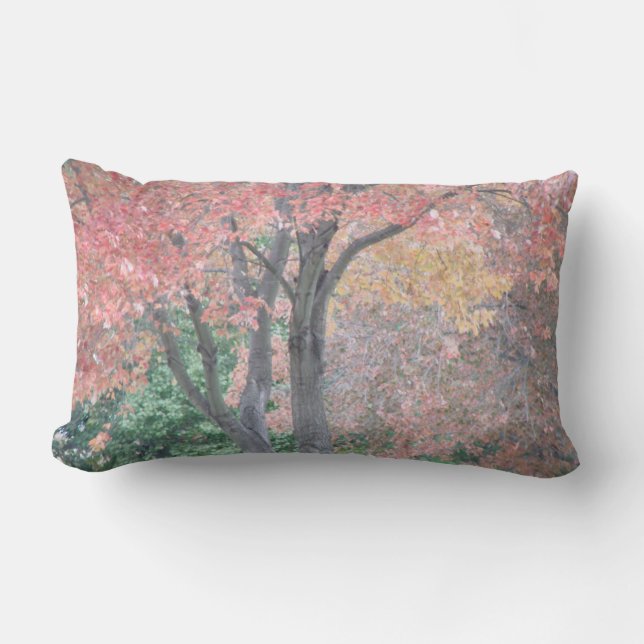 Fall Beauty Lumbar Pillow (Front)