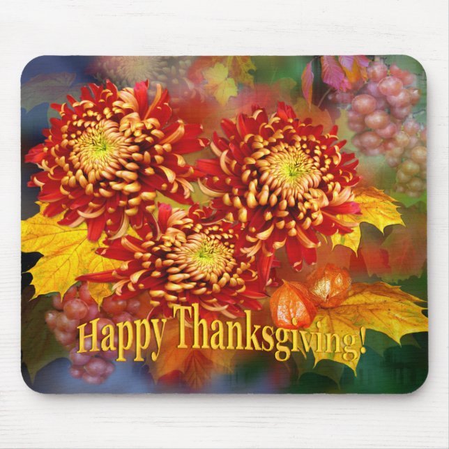 Fall Beauty ~ Thanksgiving  Mousepad. Mouse Pad (Front)