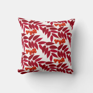 Fall Berries Throw Pillow