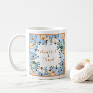 Fall Blessed and Thankful Coffee Mug