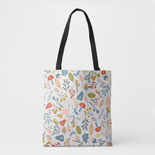 Fall Botanicals Tote Bag (Front)