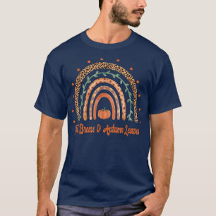 Fall Breeze & Autumn LeavesFall Autumn Boho Rainbo T-Shirt