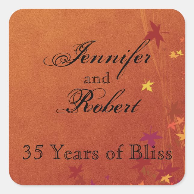 Fall Breezes Envelope Seal (Front)