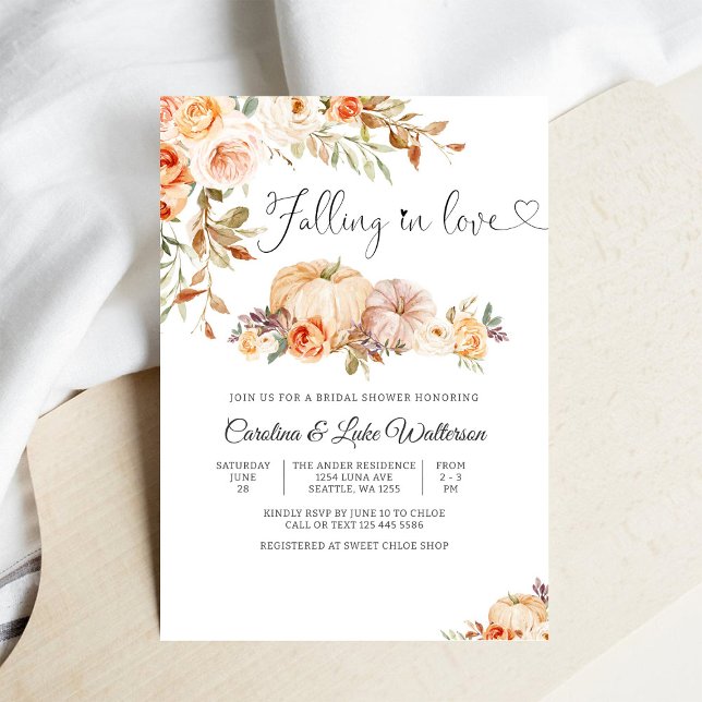 Fall Bridal Shower Invitation (Creator Uploaded)