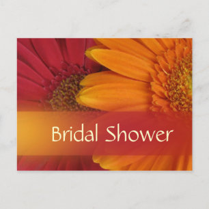Fall Bridal shower Postcard