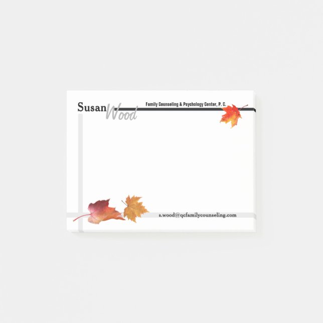Fall Business Notes (Front)