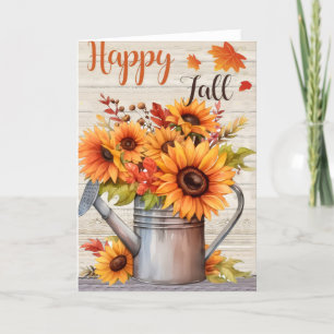 Fall Card, Fall Season Card, Fall, seasonal card,  Holiday Card