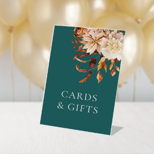 Fall Cards and Gifts Pedestal Sign