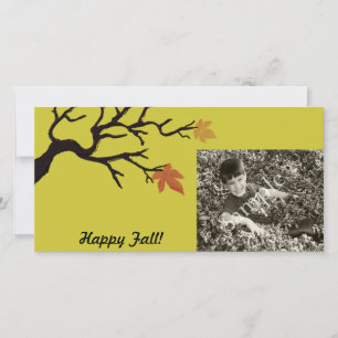 Fall Celebration Photo Card