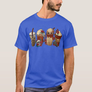 Fall Coffee Halloween Pumpkin Spice Latte Drink Cu T-Shirt