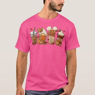 Fall Coffee Pumpkin Latte Autumn Pumpkin Spice  T-Shirt