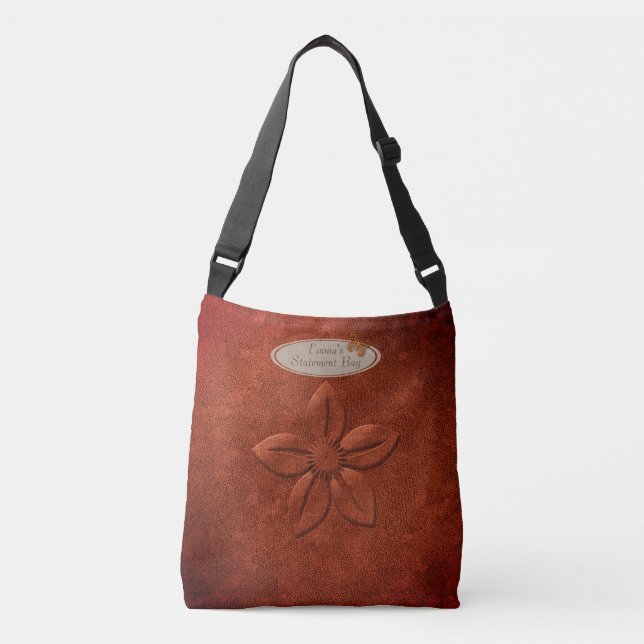 Fall Collection Emma's Statement Leather Look Bag (Front)