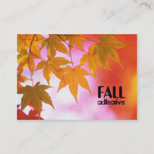 Fall Collective Chubby Business Cards