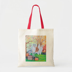 Fall Collies Tote Bag