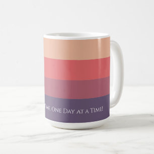 Fall Colored Stripes-Mug Coffee Mug