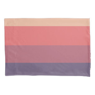 Fall Colored Stripes- Pillowcase