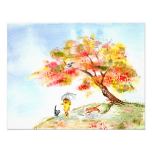 Fall Colors Sakura Photo Print