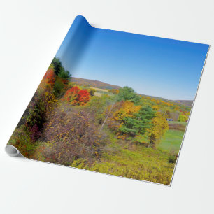 Fall Colors wrapping paper