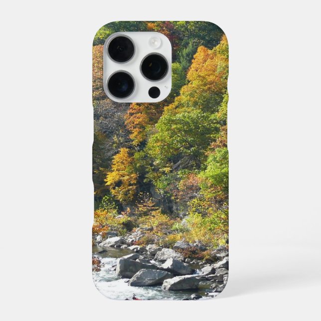 Fall Colour at Ohiopyle State Park iPhone Case (Back)