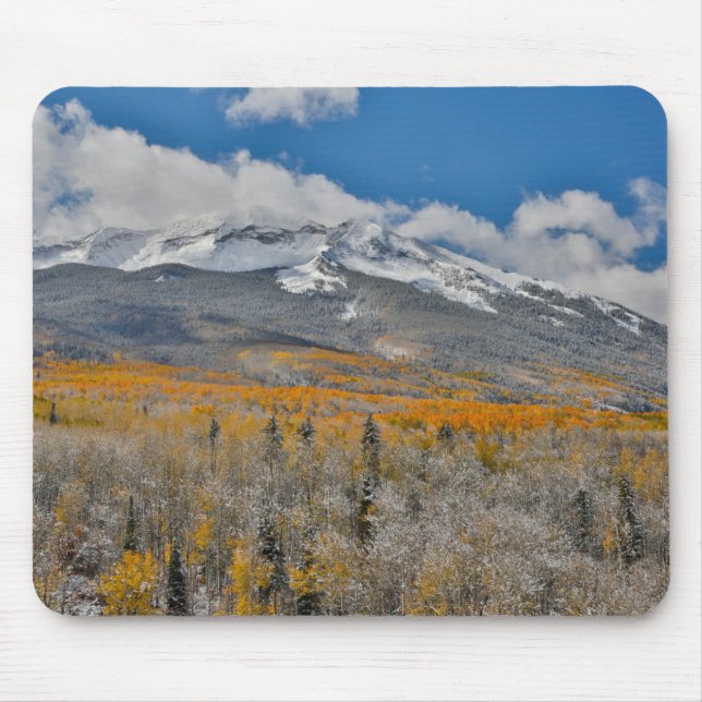 Fall Colours Aspens &  | Rocky Mountains, Colorado Mouse Pad (Front)