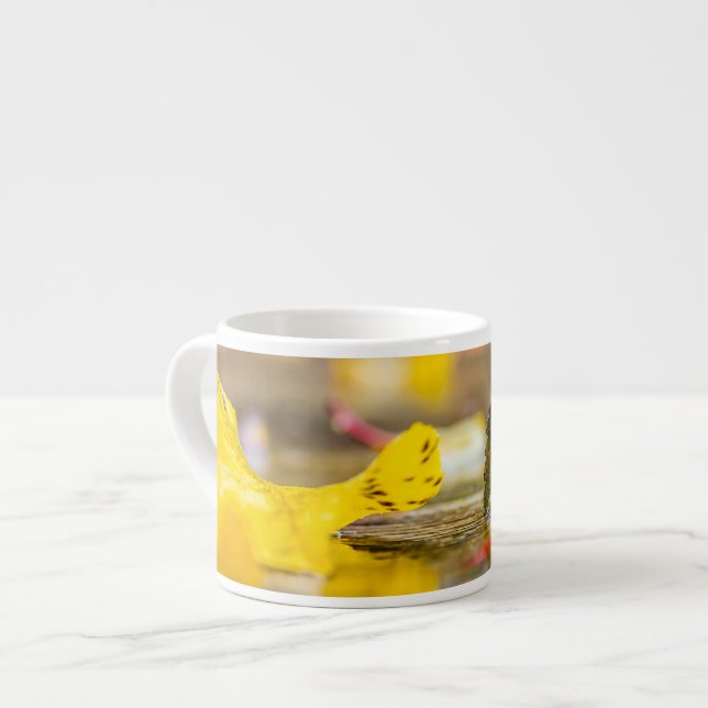 Fall colours espresso cup (Front Left)