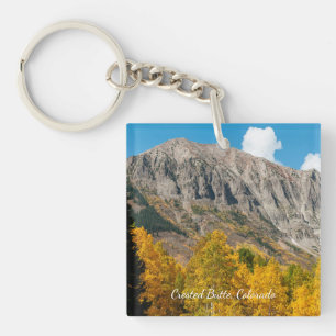 Fall Colours in Crested Butte, Colorado Keychain