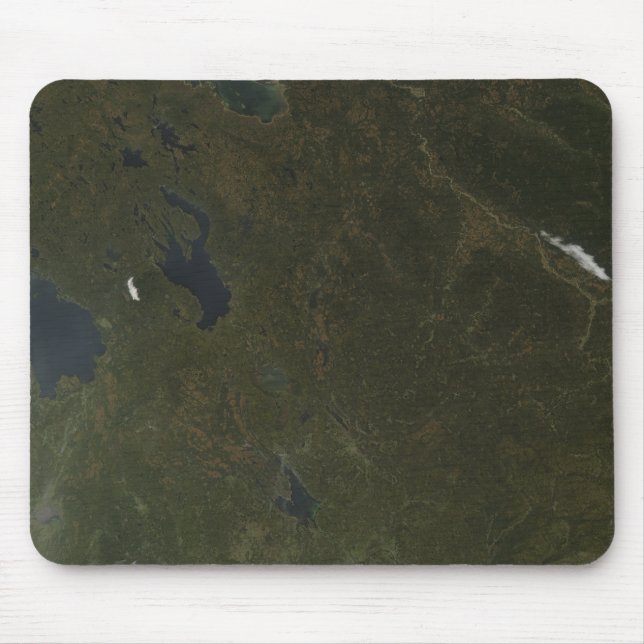 Fall colours in northwestern Russia Mouse Pad (Front)