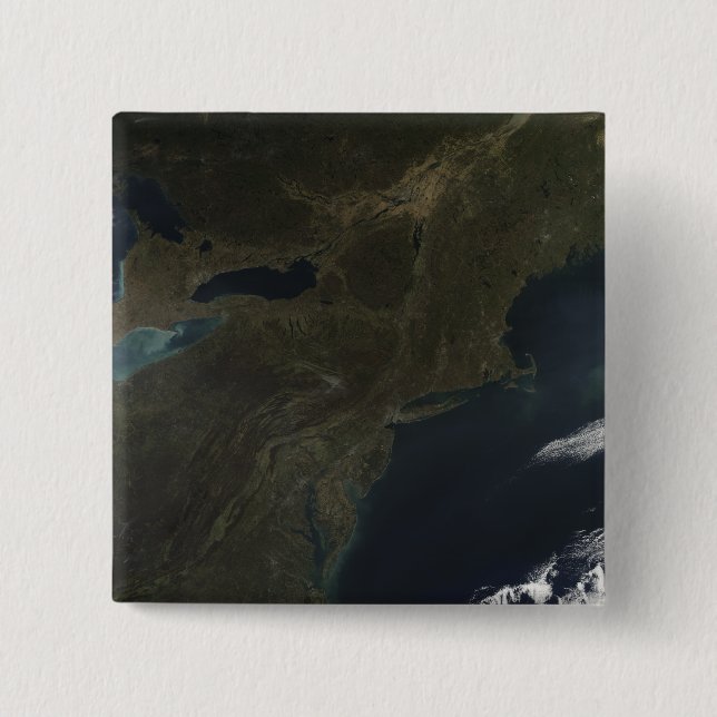 Fall colours in the eastern United States 2 Inch Square Button (Front)