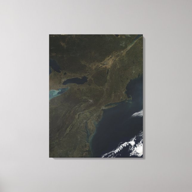 Fall colours in the eastern United States Canvas Print (Front)