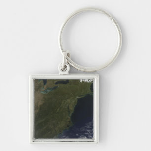 Fall colours in the northeastern United States Keychain