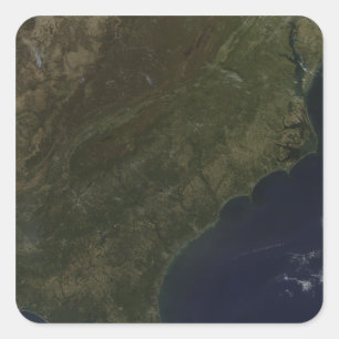 Fall colours in the southeastern United States Square Sticker