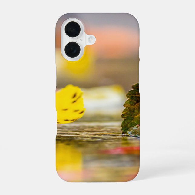 Fall colours iPhone 16 case (Back)