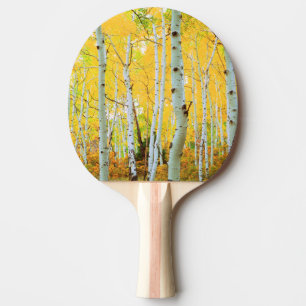 Fall colours of Aspen trees 1 Ping Pong Paddle