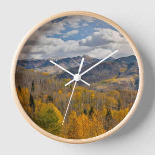 Fall Colours of Aspens & Oaks Keebler Pass Clock