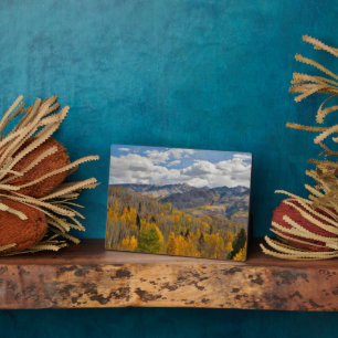 Fall Colours of Aspens & Oaks Keebler Pass Plaque